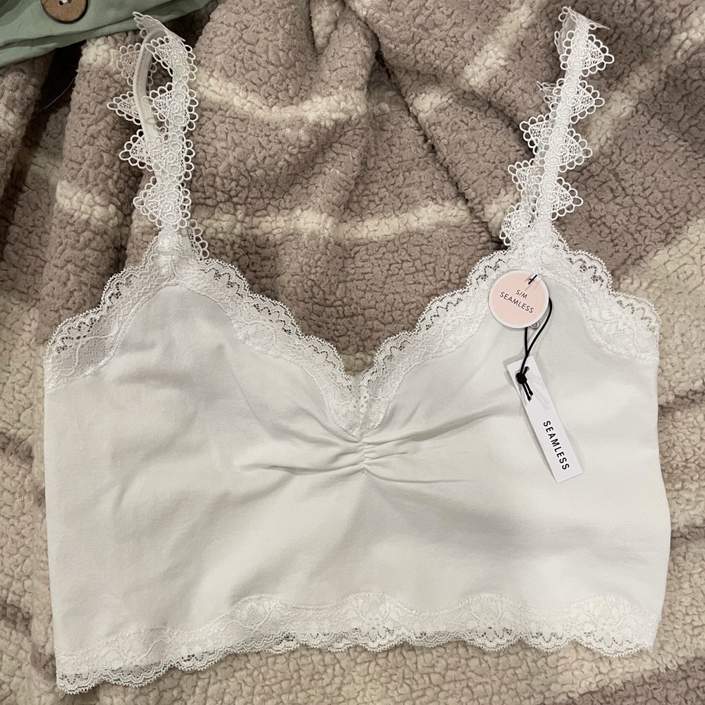 Forever21 Seamless Heart Shaped Strap Top